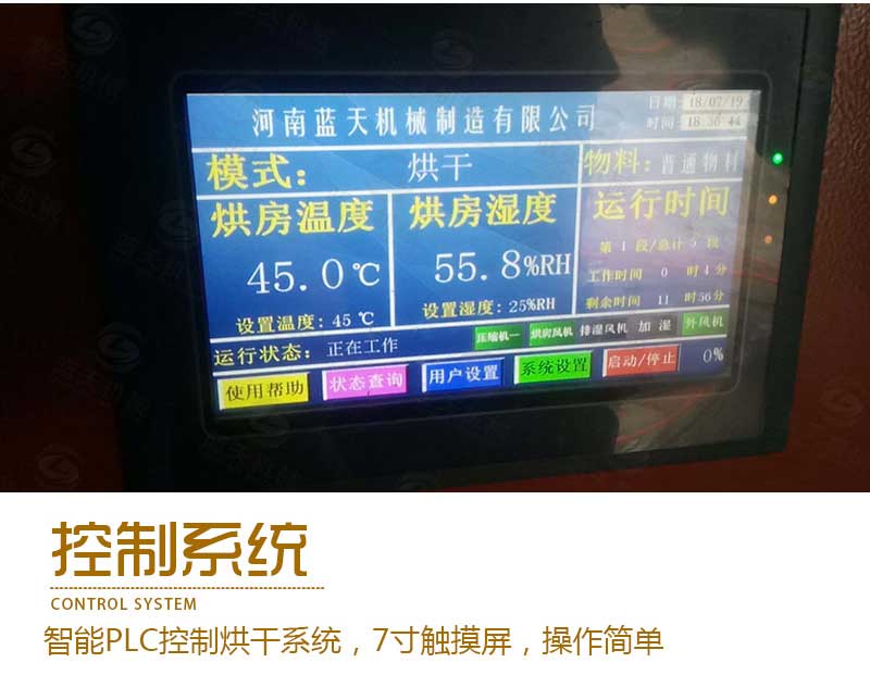 網(wǎng)帶式金銀花烘干機構(gòu)成部分